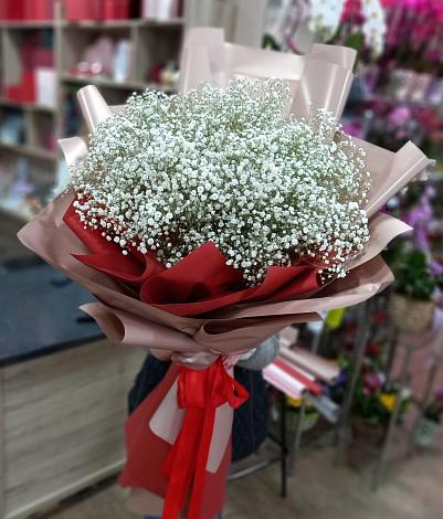 Букет цветов из: Гипсофила в Чурапче