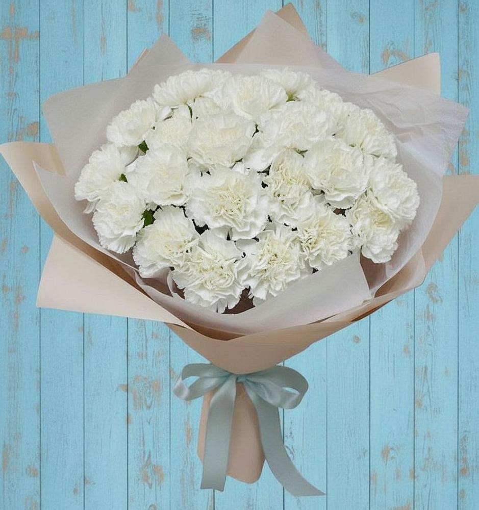 Букет цветов из: Гвоздики в Чурапче