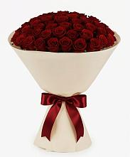 Букет 101 Бордовая роза Блэк Бакарра в Чурапче