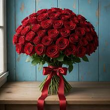 Букет Красные розы Блэк Меджик в Чурапче