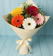 Букет цветов из:  Герберы в Чурапче