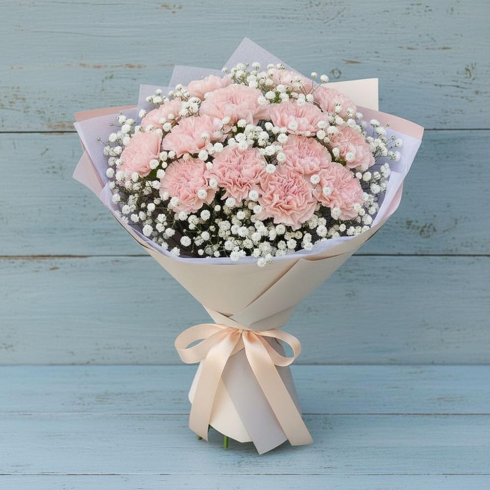 Букет цветов из: Гвоздики в Чурапче