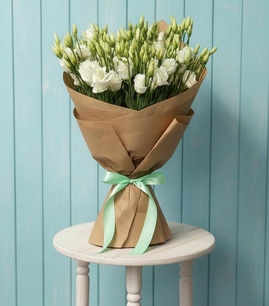 Букет цветов из: Лизиантусы в Чурапче