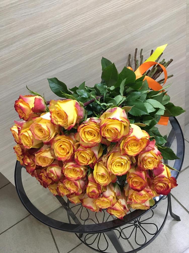 Букет Желтые розы в Чурапче