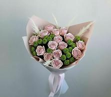 Букет цветов из:  Розы и Хризантемы в Чурапче