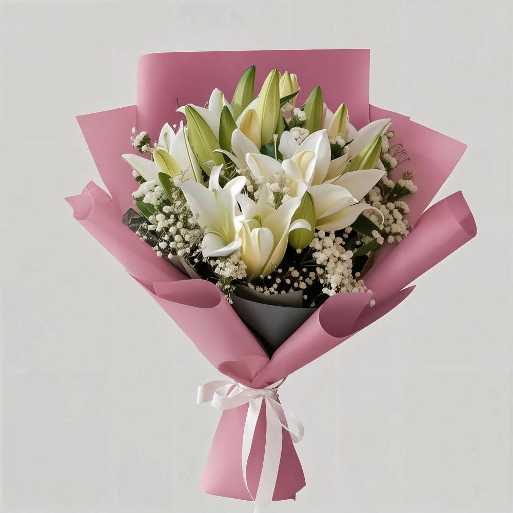 Букет цветов из: Лилии в Чурапче