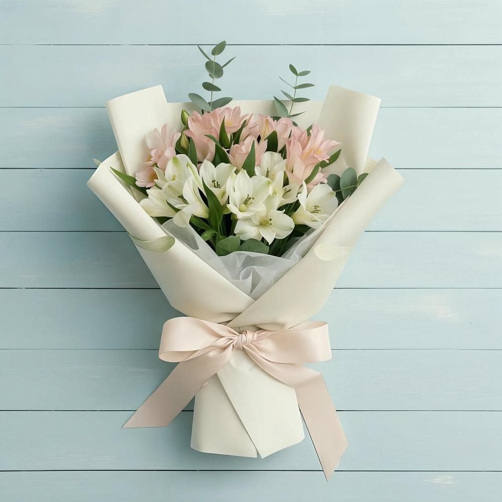 Букет цветов из: Альстромерии в Чурапче